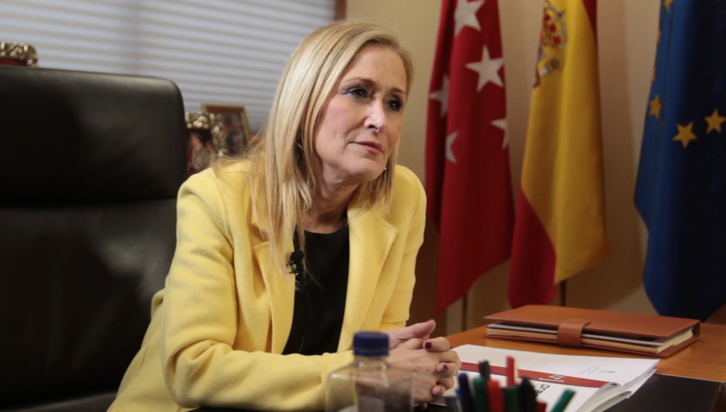 Cristina Cifuentes.