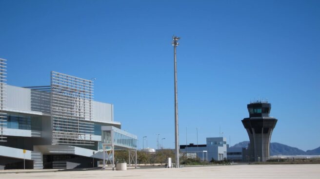 El aeropuerto de Corvera (Murcia).