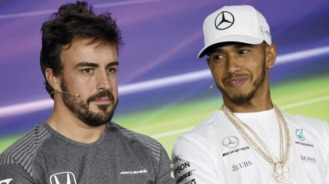 Fernando Alonso y Lewis Hamilton Fernando Alonso y Lewis Hamilton