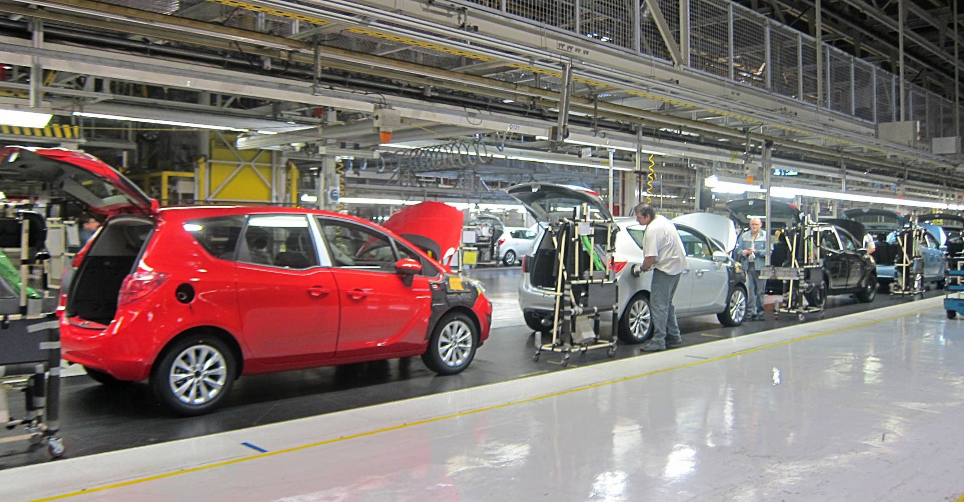 La factoría de Opel en Figueruelas (Zaragoza).