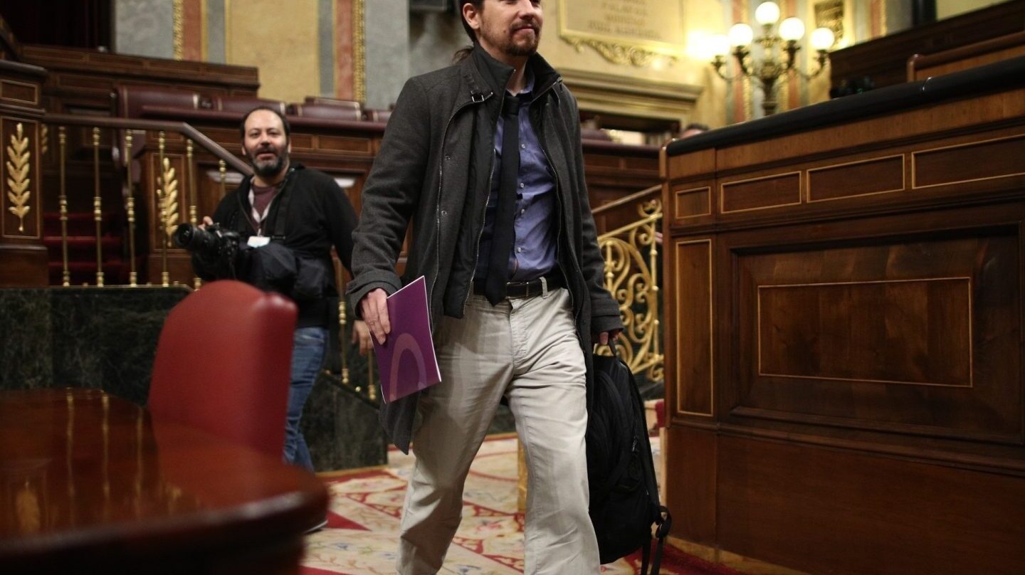 Pablo Iglesias, líder de Podemos, estará hoy en la movilización de Berlín.