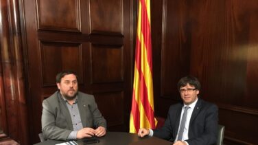 Puigdemont y Junqueras proponen a Rajoy un "referéndum acordado" como el escocés