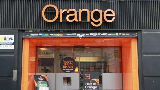 Una tienda de Orange