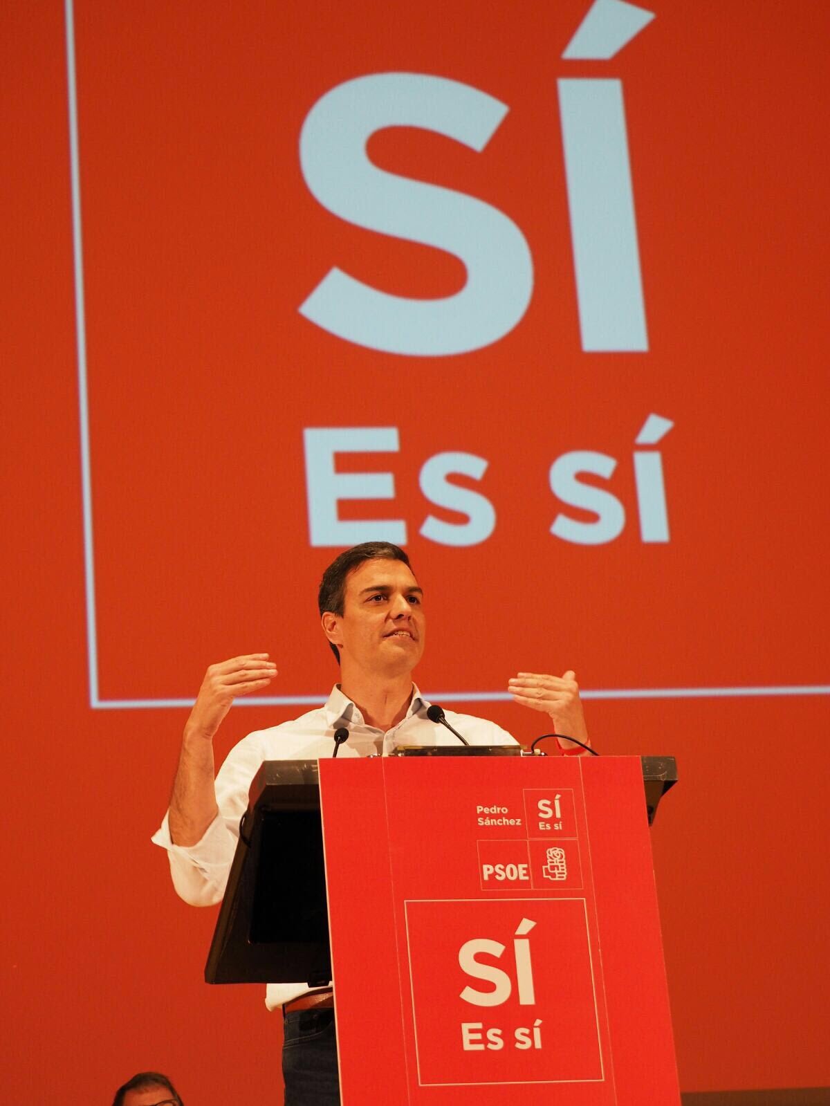 Pedro Sánchez en Cádiz.