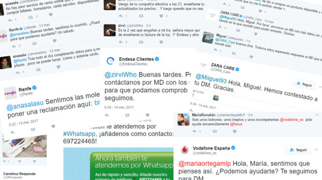 atención al cliente en redes sociales