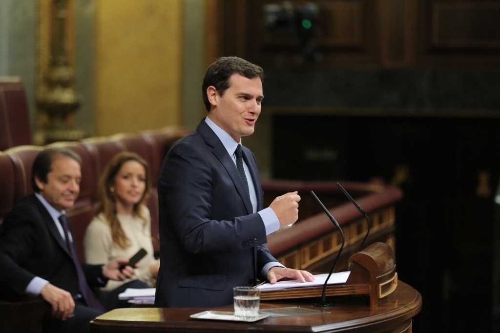 Albert Rivera, líder de Ciudadanos.