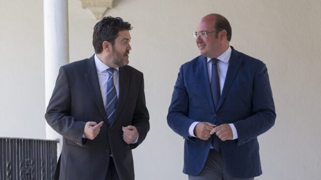 Miguel Sánchez (C's) y Pedro Antonio Sánchez (PP).