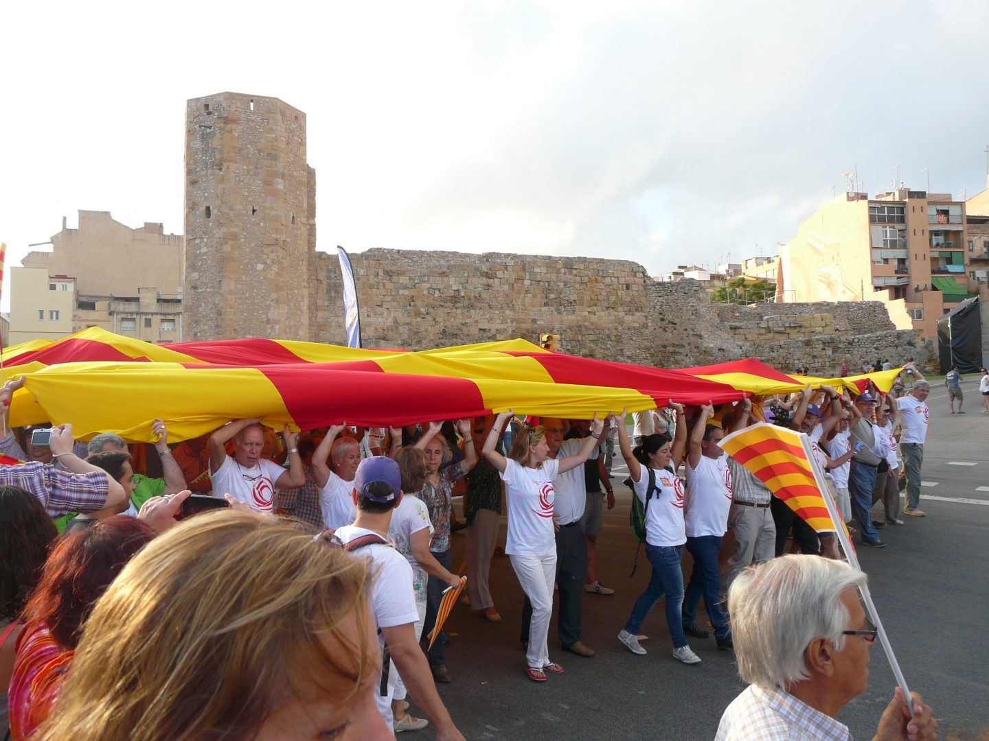 Acto de Societat Civil Catalana en Tarragona.