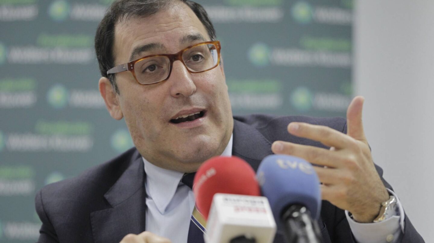 El juez de la Audiencia Nacional Eloy Velasco, en una conferencia.