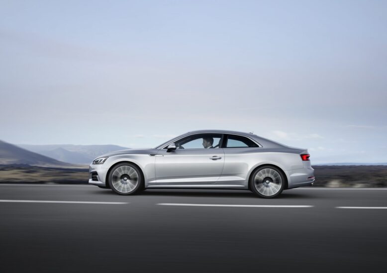 Con un Cx de 0,25, el Audi A5 Coupé presume de uno de los coeficientes aerodinámicos más favorables de su categoría.