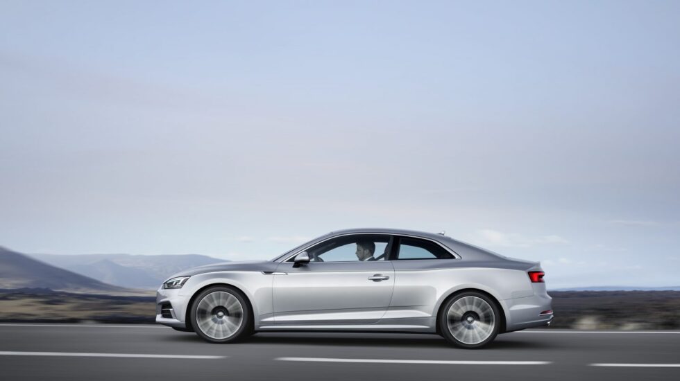 Con un Cx de 0,25, el Audi A5 Coupé presume de uno de los coeficientes aerodinámicos más favorables de su categoría.