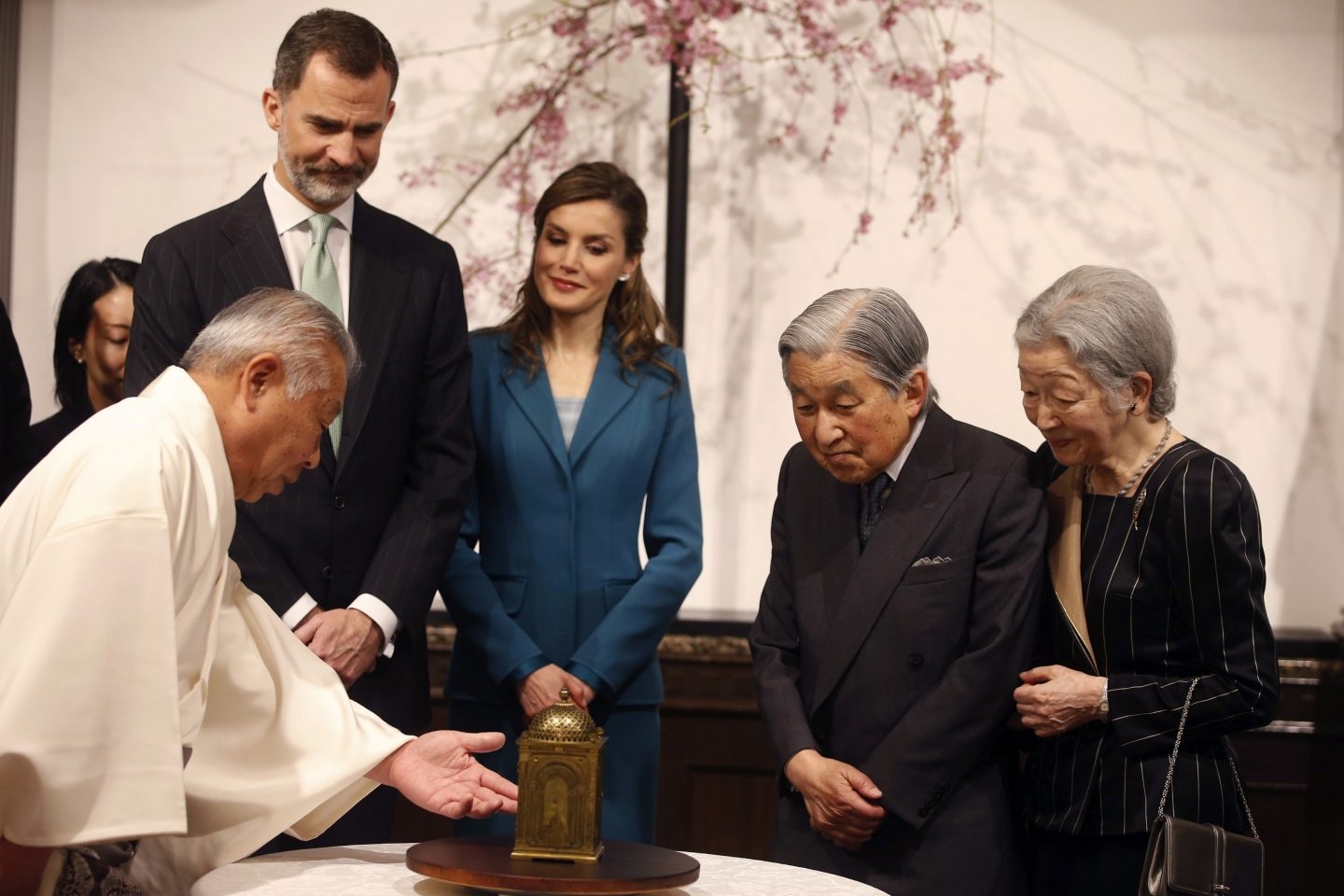 Felipe VI y la Reina Letizia, el pasado 7 de abril en Japón, de visita oficial.