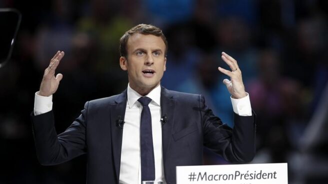 Emmanuel Macron, líder de En Marche, en la campaña electoral por la Presidencia de Francia. Emmanuel Macron, líder de En Marche, en la campaña electoral por la Presidencia de Francia.