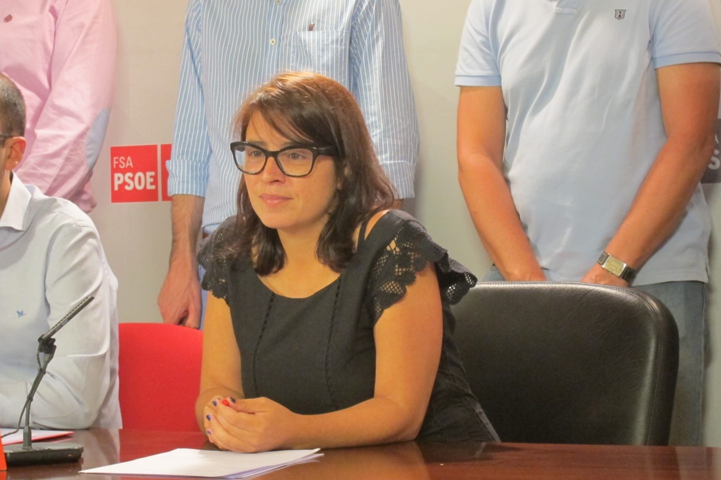 La diputada socialista en el Congreso, Adriana Lastra.