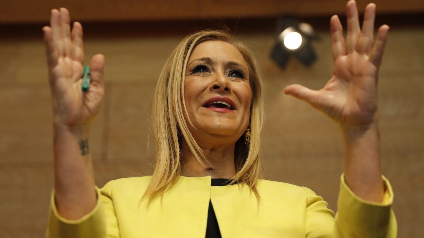 Cristina Cifuentes, presidenta de la Comunidad de Madrid.