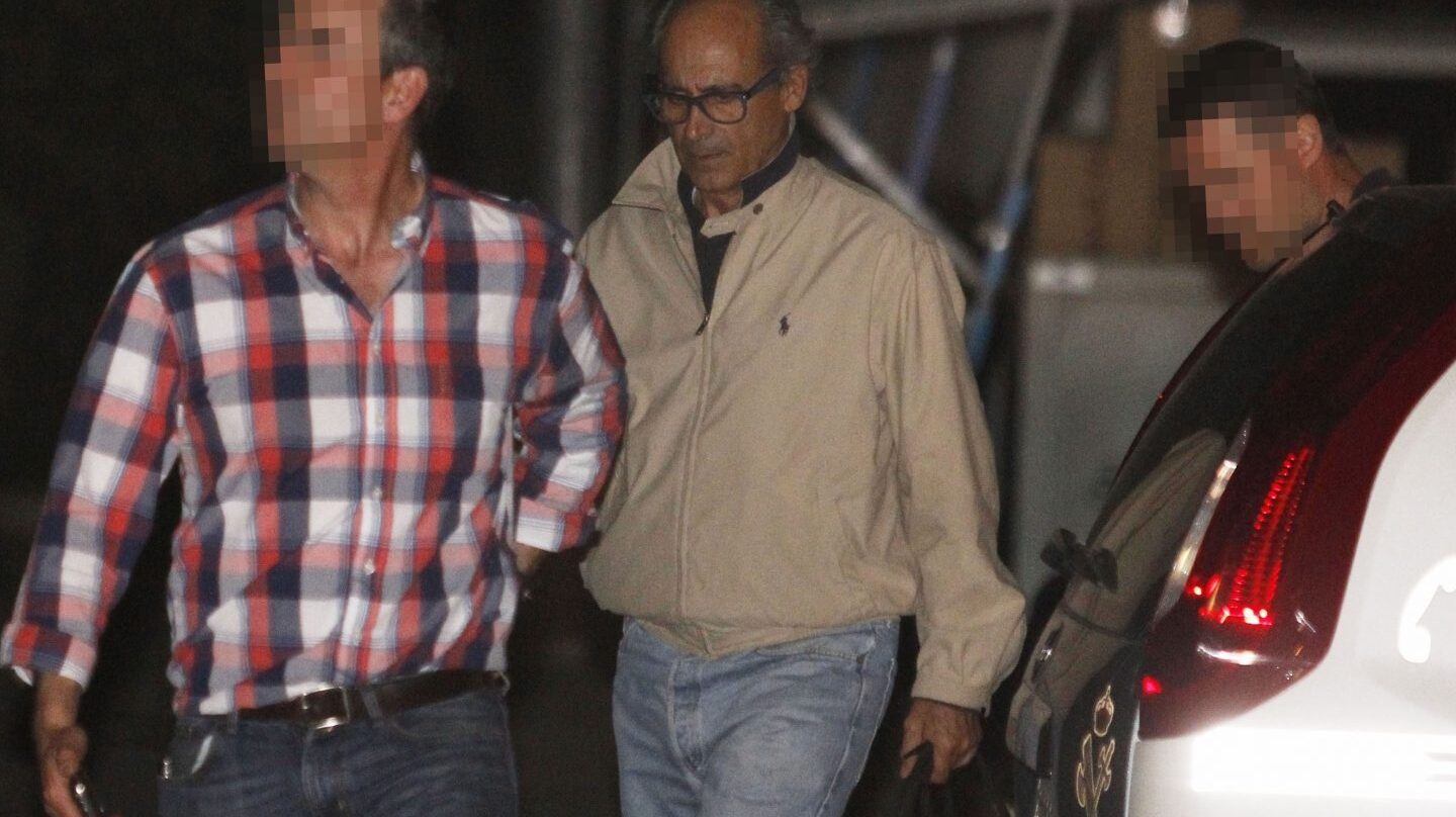 Edmundo Rodríguez Sobrino, tras su detención en la 'operación Lezo'.