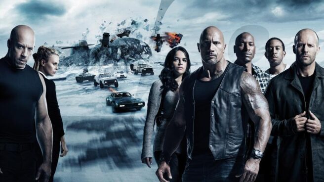 F&F8 Imagen promocional de Fast & Furious 8.