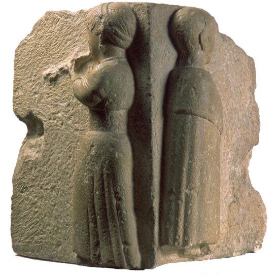 Figura perteneciente al monumento funerario de Osuna (Sevilla), de época ibérica, datado en los siglos III_II a.C.