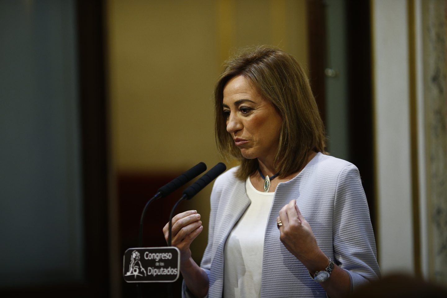 La ex ministra socialista Carme Chacón.