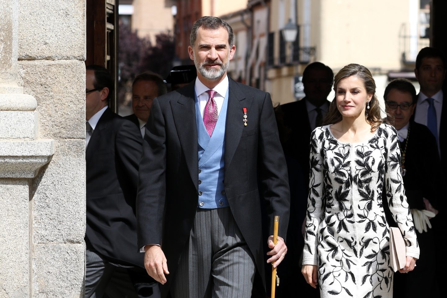 Los reyes Felipe y Letizia.