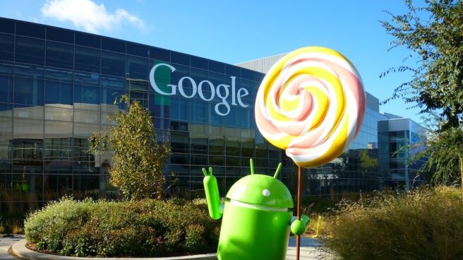 Google Fachada de la sede de Google, en California.