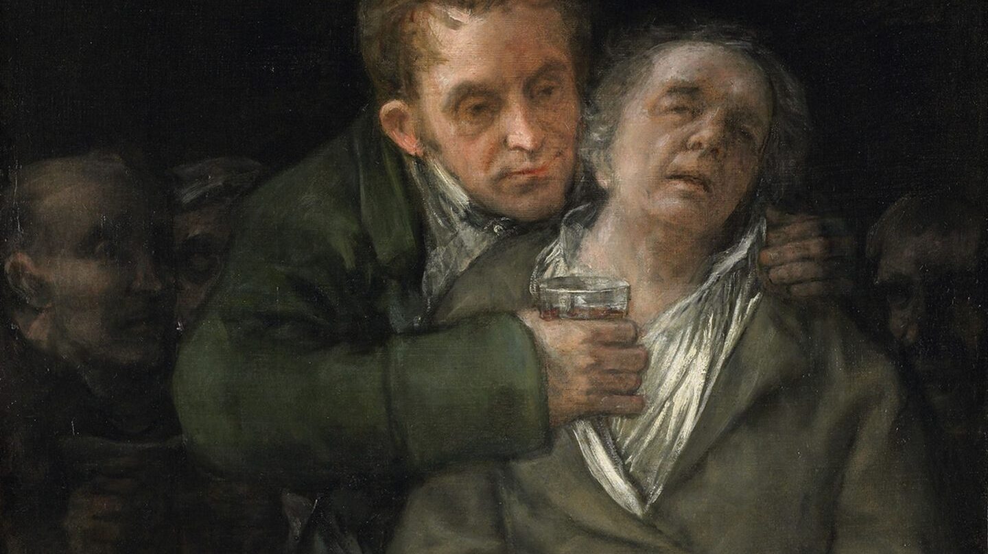Goya y su médico Arrieta.
