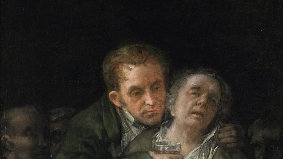 Goya y su médico Arrieta.