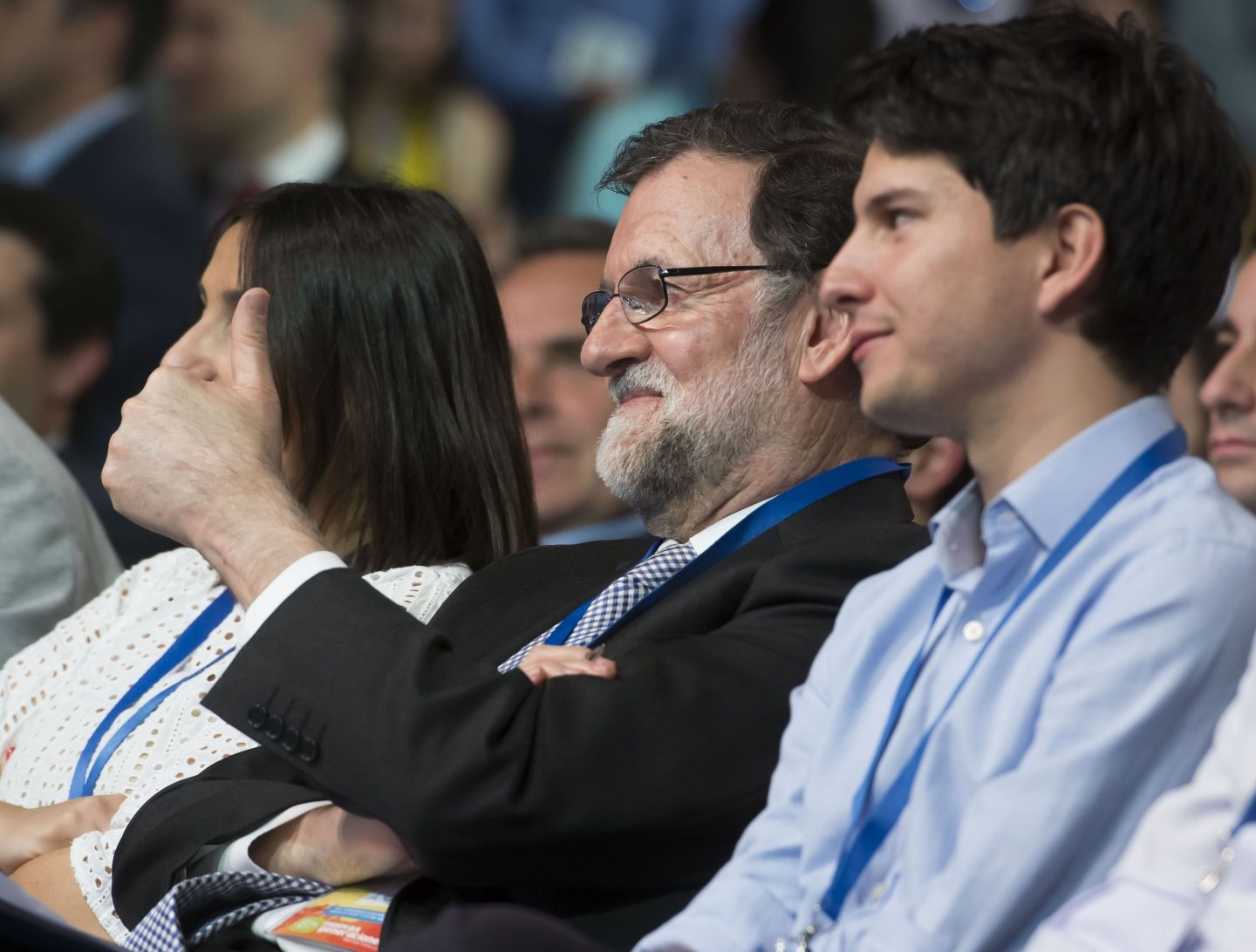 Mariano Rajoy, en el Congreso de Nuevas Generaciones.
