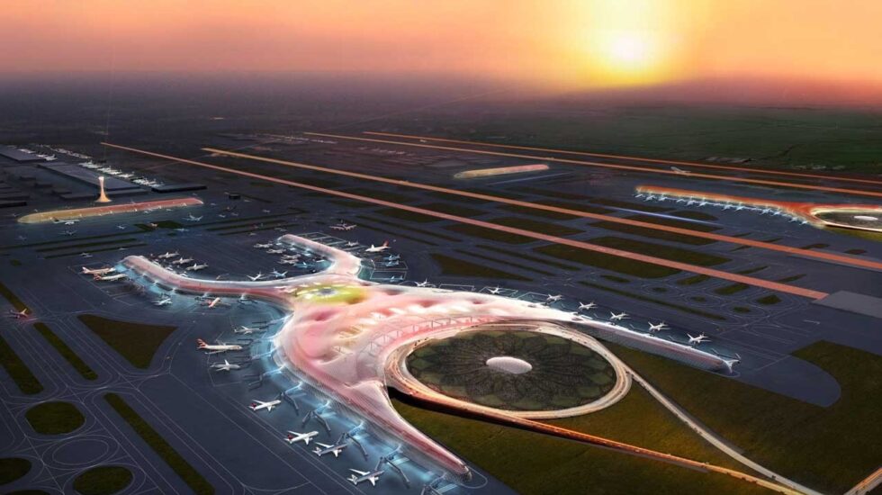 El futuro nuevo aeropuerto de Ciudad de México.