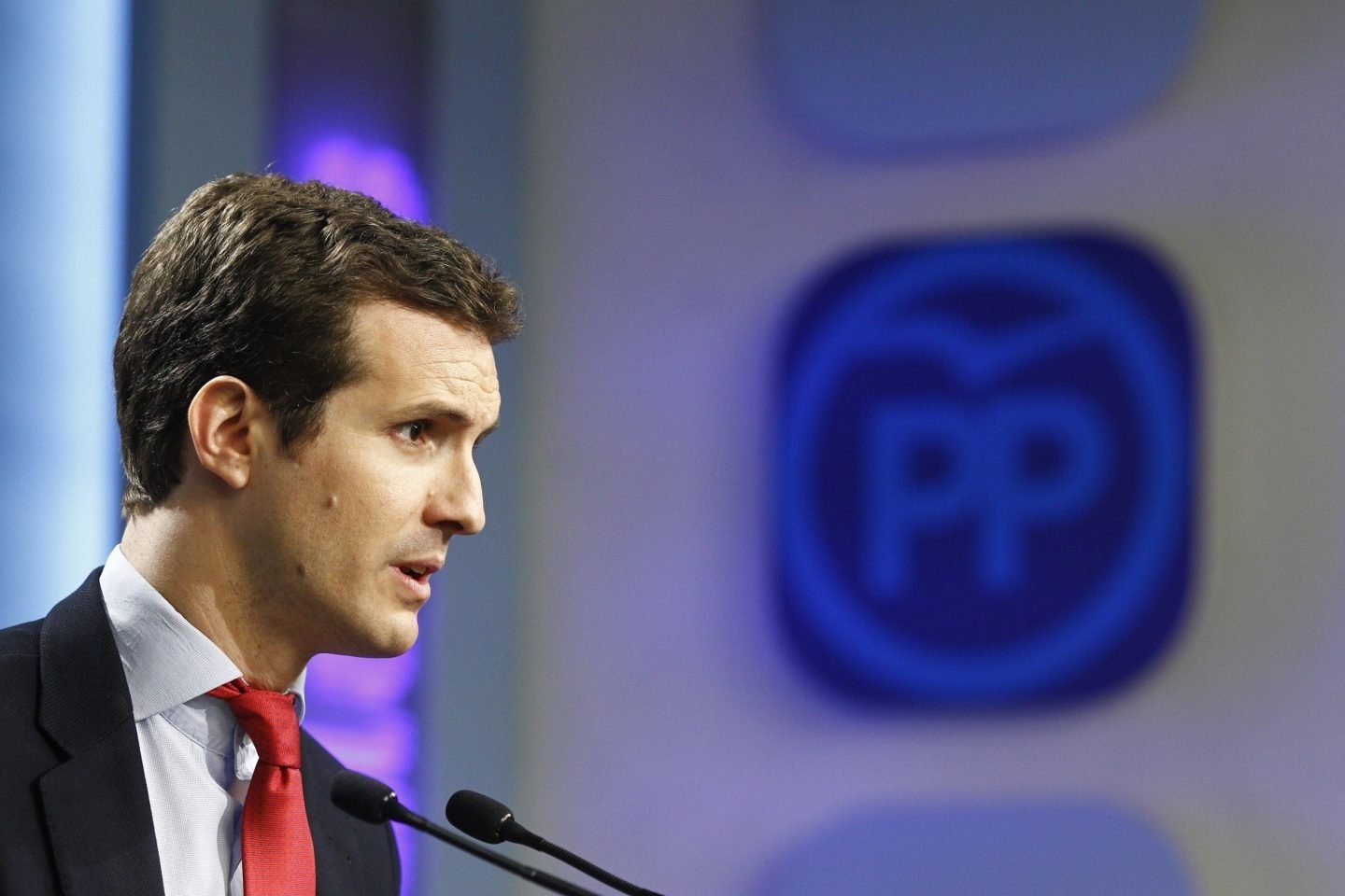 Pablo Casado, vicesecretario de Comunicación del PP_.