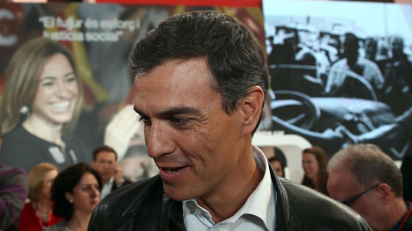 Pedro Sánchez, en el homenaje a Carme Chacón.