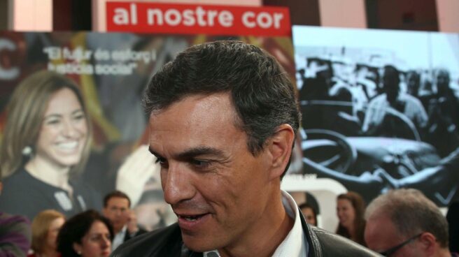 Pedro Sánchez, en el homenaje a Carme Chacón.