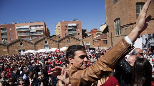 Pedro Sánchez, en Barcelona.