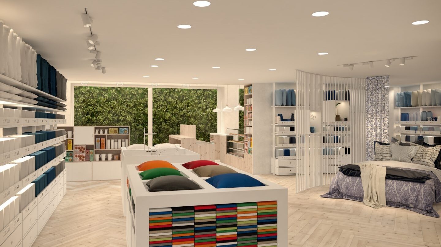 Centrada en los dormitorios, Ikea temporary busca conectar con el cliente