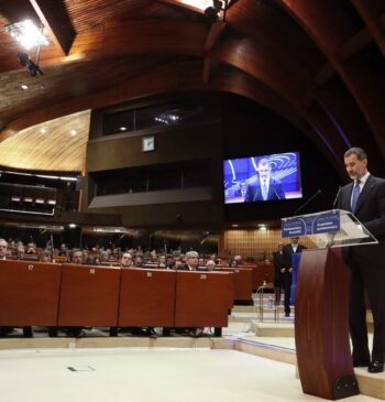 Felipe VI replica al Parlament ante el Consejo de Europa
