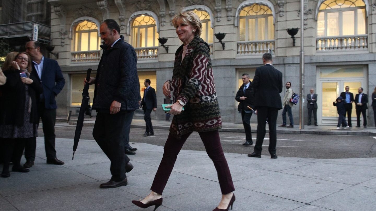 Esperanza Aguirre.