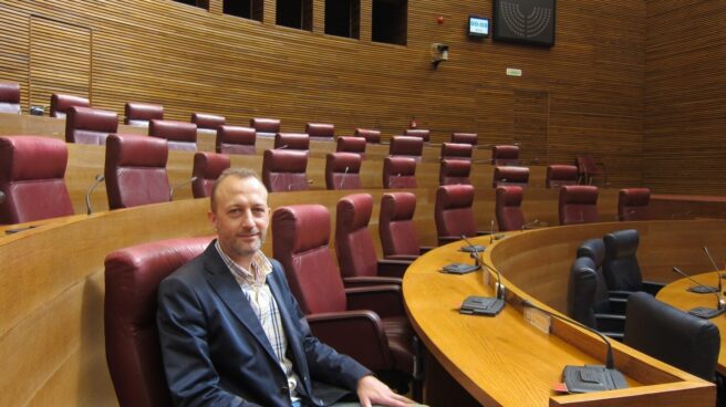 alexis mari El portavoz de Ciudadanos en las Cortes Valencianas, Alexis Marí.