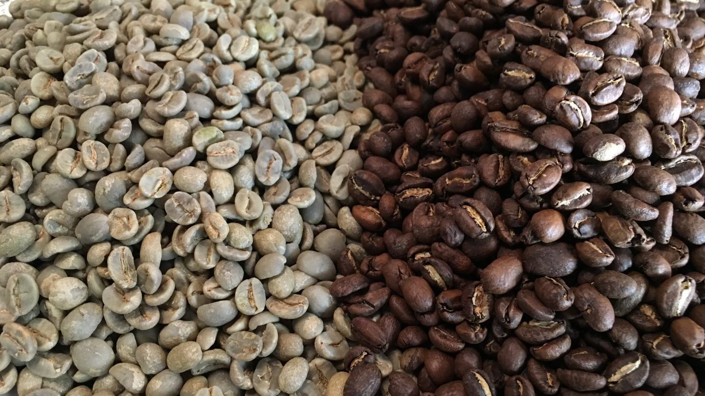 granos de café sin moler