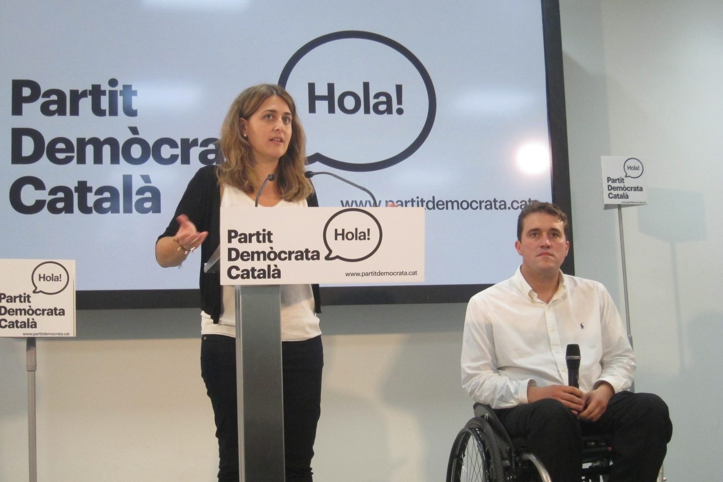 Marta Pascal y David Bonvehí.