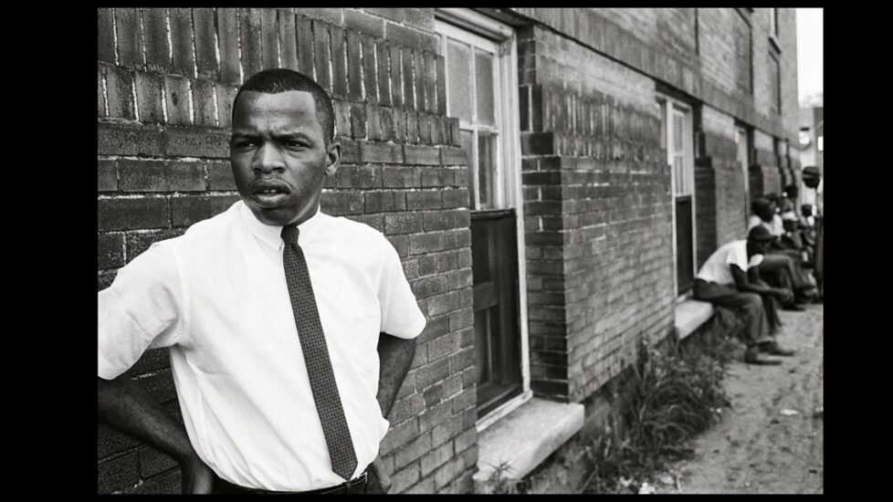 John Lewis, en Clarksdale, mayo del 63. Steve Schapiro.