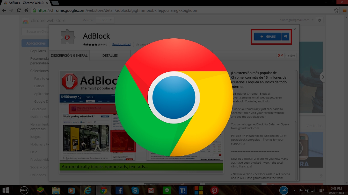 Google Chrome Ad Blocker