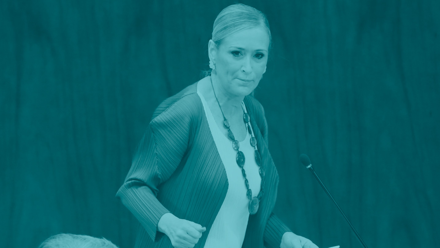 La presidenta de la Comunidad de Madrid, Cristina Cifuentes.