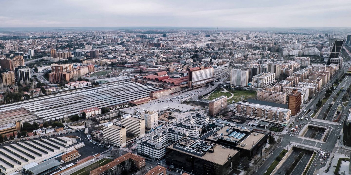 Espacio entre las Cuatro Torres y la Operación Chamartín, objeto de discusión en la operación que lleva el mismo nombre.