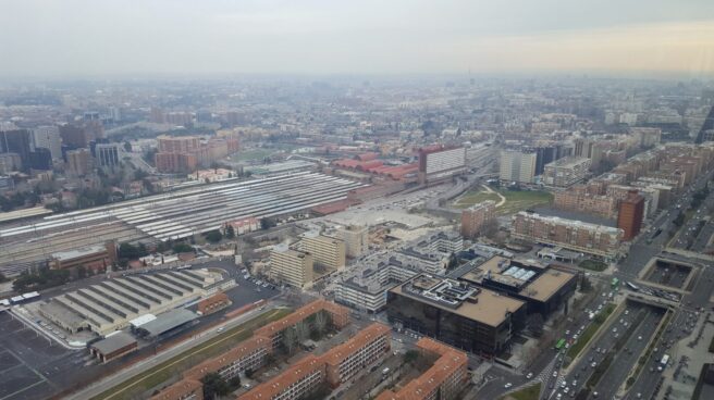 Vista desde las Cuatro Torres de Madrid.