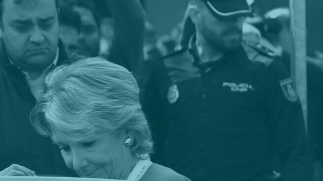 La lágrimas de Esperanza Aguirre