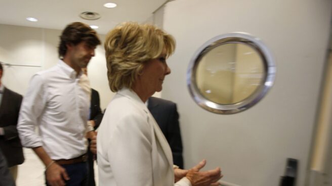 Esperanza Aguirre, tras su dimisión.