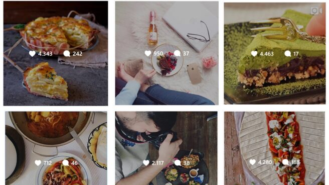 Instagram es la red social por excelencia para los 'foodies'