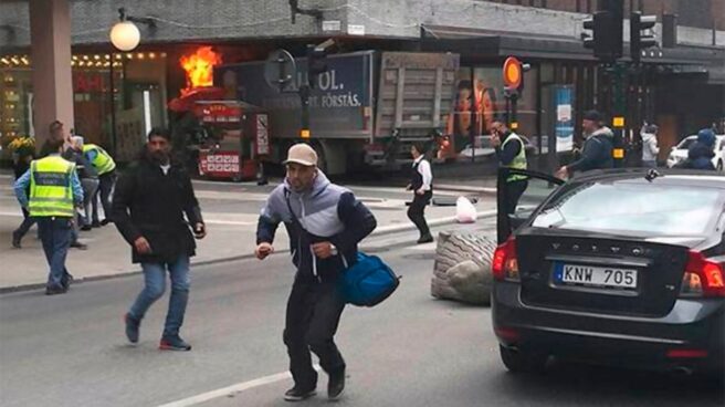 Foto atentado Estocolmo