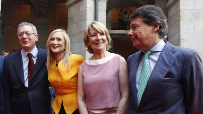 Gallardón, Cifuentes, Aguirre y González.