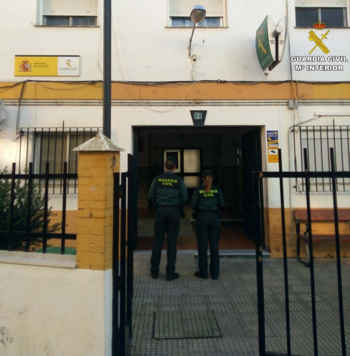 Agentes de la Guardia Civil.